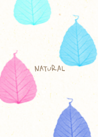 A leaf Blue Pink4 from Japan