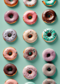 Kawaii donuts (Revised ver.)