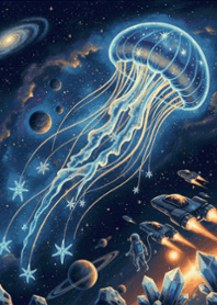 Space Jellyfish Galaxy