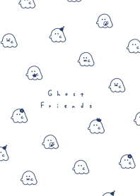 ผีน่ารัก / navy white