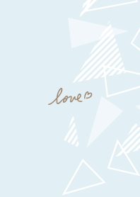 Stylish triangle white26