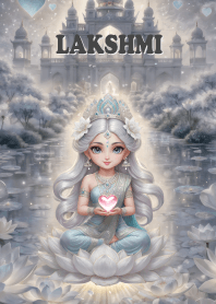 Lakshmi. Having a lot of money,