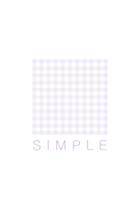 SIMPLE CHECK(purple)V.4