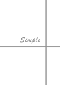 Simple Color with White No.1-23