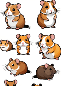 Banyak sekali hamster! 151