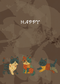 Cat Stuffed02 on brown