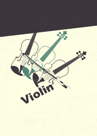 Violin 3clr Litter Koiz