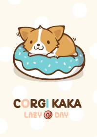 Corgi Dog Kaka - Lazy Pals