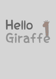 Hello Giraffe gray 58