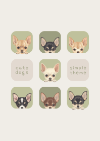 DOGS - Chihuahua - LEAF GREEN