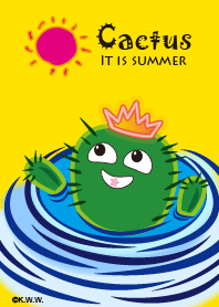 夏日仙人掌
