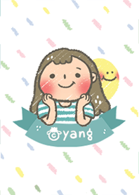 央羊癢YANG_大臉女孩與小太羊