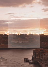 Short hand travel Europa Porto sunset