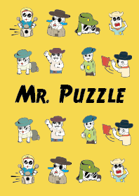 Mr. Puzzle: Colorful Doodle Comic