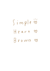 heart Brown Theme.