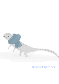 Frilled lizards