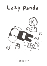 Mr. Lazy  panda