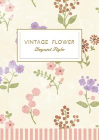 Elegant Vintage Flower world