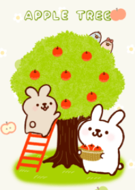 *Rabbits and Apple Tree*