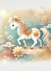 Year of Horse Lucky Theme 005!