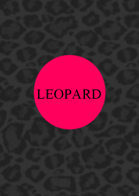 Black leopard print and pink