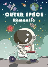 浩瀚宇宙/可愛寶貝太空人摩托車/漸層星空13
