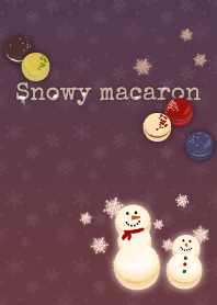 [R] Macaron Snowman + Sunset |os