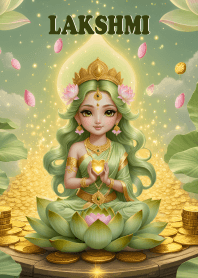 Lakshmi, wealth, success.