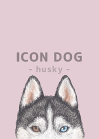 ICON DOG - siberian husky - PASTEL PK/03