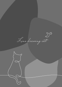 Line drawing cat_05_修正版