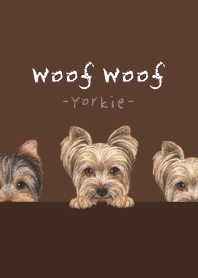 Woof Woof - Yorkie - BROWN