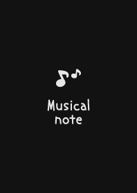 音符 [黑色] 簡單