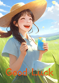 愛笑的女孩運氣不會差！