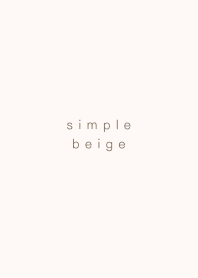 simple --beige2--