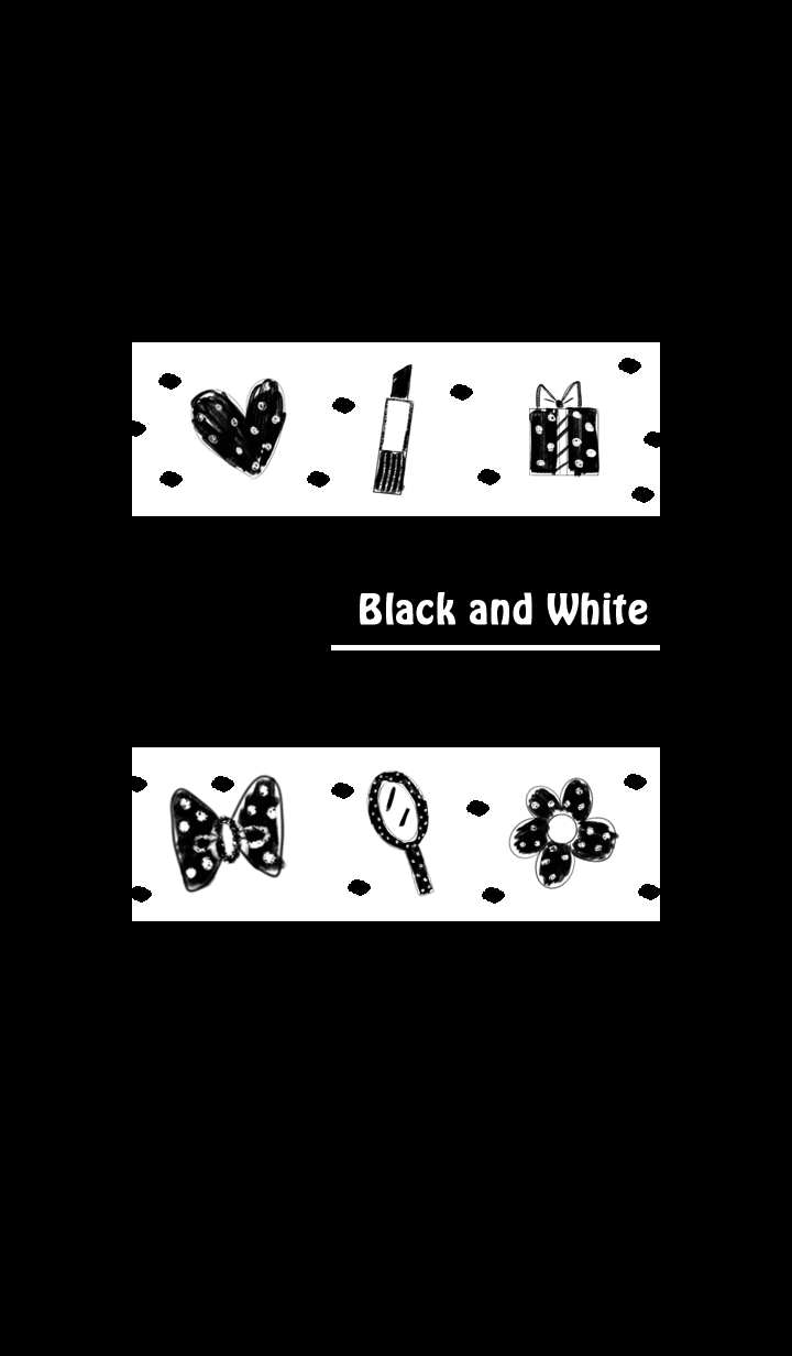 Cute Cute Black and White