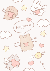 Feathers of Happiness pinkbrown08_2