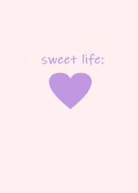 sweet life (purple pink)