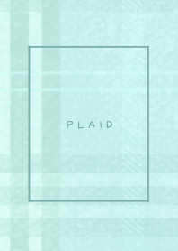 Plaid Standard 01 -  turquoise blue 03