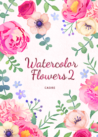 Watercolor Flowers 2（再販）