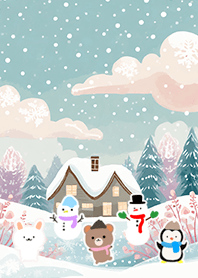 Kawaii scandinavian style(Winter-874)