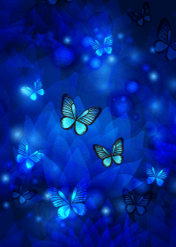 Series blue butterfly3