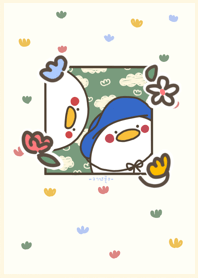Red cheeks duck