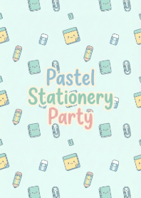 Pastel Stationery Party