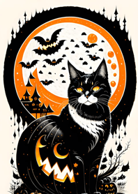 halloween cat 461371