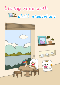 Living room with chill atmosphere