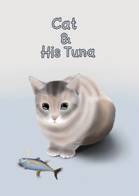 Cat and His Tuna
