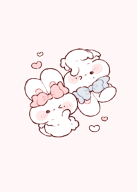 ピンクのもちうさちゃん.