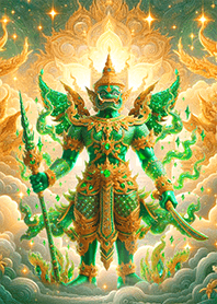 ท้าวเวสสุวรรณกายเขียว