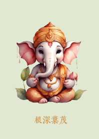 Cute Ganesha: Be blessed with prosperity