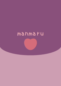 simple love heart Theme Happy maru02